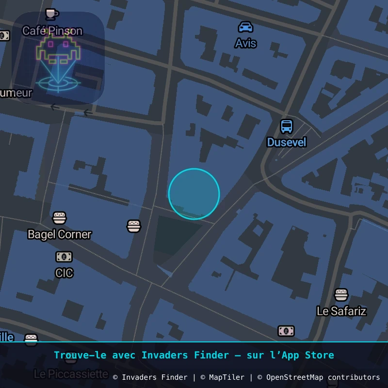 Zone approximative de l'invader AMI_15, dans le quartier Centre-ville, Amiens à Amiens. Emplacement exact disponible dans l'app Invaders Finder.