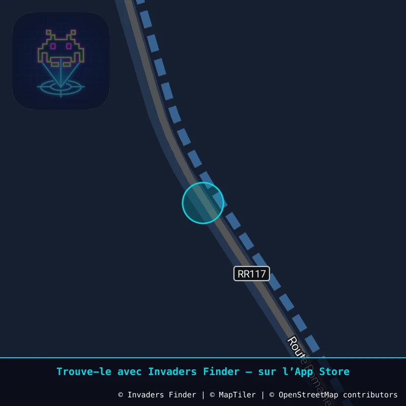 Zone approximative de l'invader DJBA_44, dans le quartier Quartier inconnu à Djerba. Emplacement exact disponible dans l'app Invaders Finder.