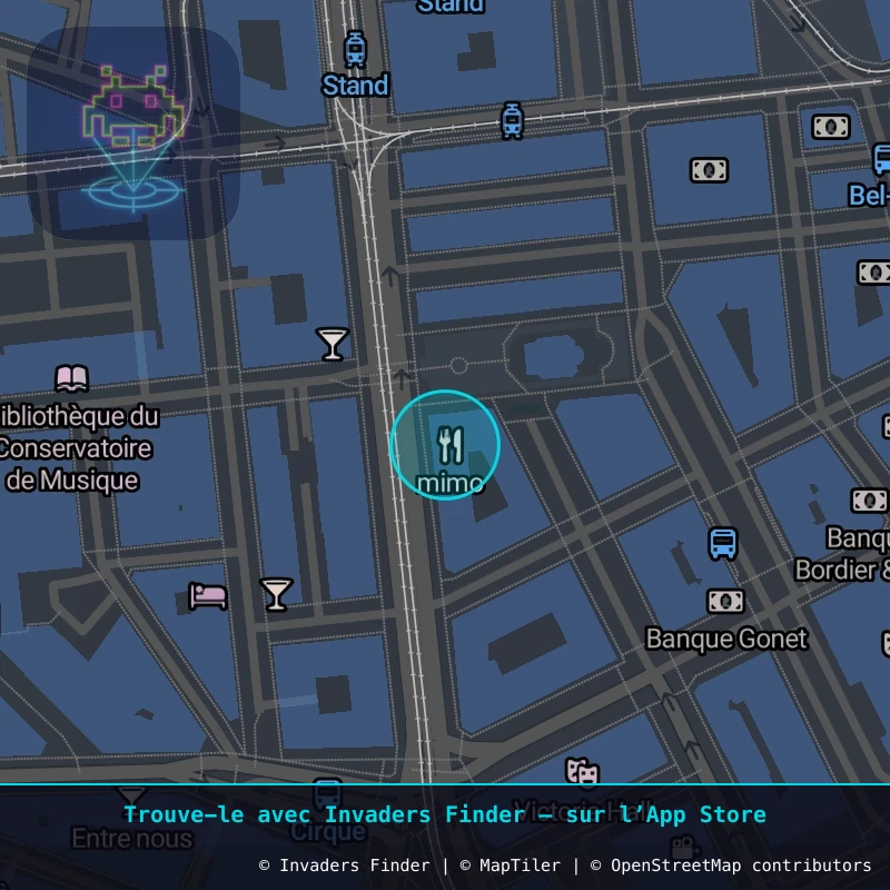 Zone approximative de l'invader GNV_11, dans le quartier Jonction, Genève à Genève. Emplacement exact disponible dans l'app Invaders Finder.