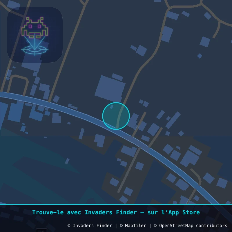 Zone approximative de l'invader GRU_03, dans le quartier Quartier inconnu, Gorica à Grude. Emplacement exact disponible dans l'app Invaders Finder.