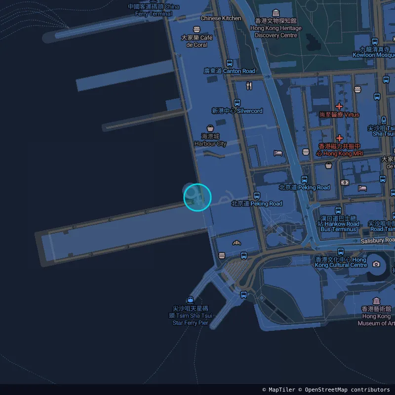 Zone approximative de l'invader HK_105, dans le quartier Wanchai, Hong Kong à Hong Kong. Emplacement exact disponible dans l'app Invaders Finder.
