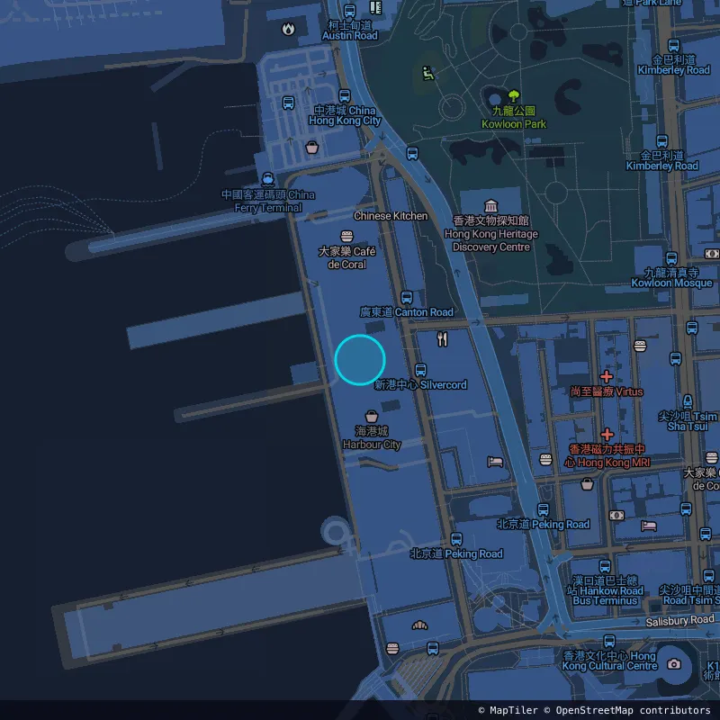 Zone approximative de l'invader HK_111, dans le quartier Wan Chai, Hong Kong à Hong Kong. Emplacement exact disponible dans l'app Invaders Finder.
