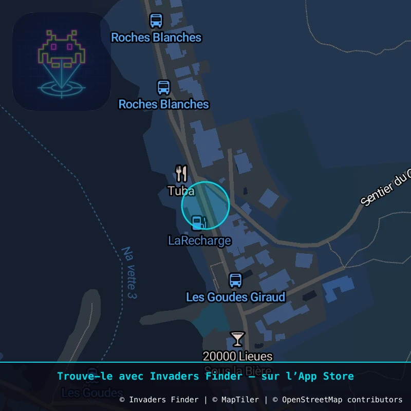 Zone approximative de l'invader MARS_50, dans le quartier Callelongue, Marseille à Marseille. Emplacement exact disponible dans l'app Invaders Finder.