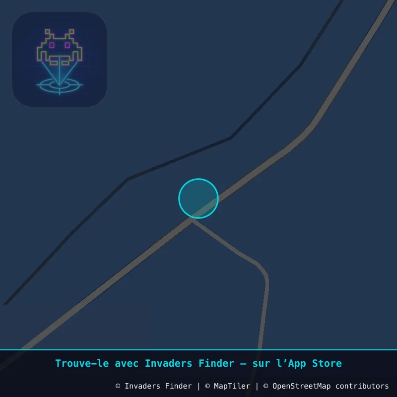 Zone approximative de l'invader MRAK_02, dans le quartier Douar Ait Daoud à Marrakech. Emplacement exact disponible dans l'app Invaders Finder.