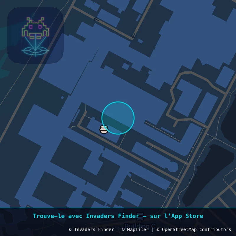 Zone approximative de l'invader NOO_06, dans le quartier Noordwijk à Noordwijk. Emplacement exact disponible dans l'app Invaders Finder.