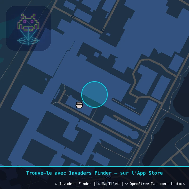 Zone approximative de l'invader NOO_07, dans le quartier Noordwijk à Noordwijk. Emplacement exact disponible dans l'app Invaders Finder.