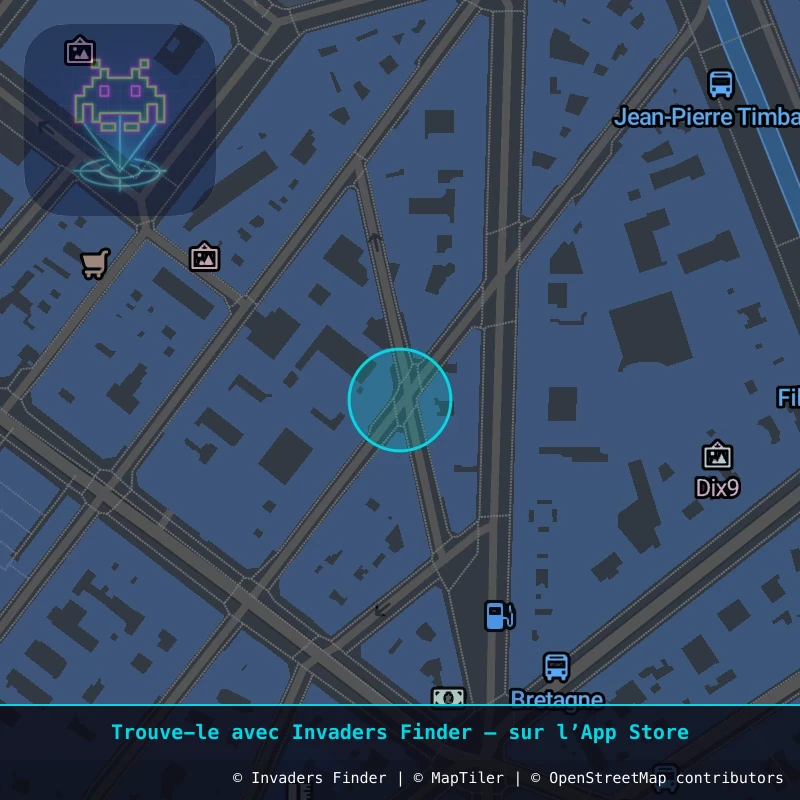 Zone approximative de l'invader PA_1497, dans le quartier 3e arrondissement de Paris à Paris. Emplacement exact disponible dans l'app Invaders Finder.