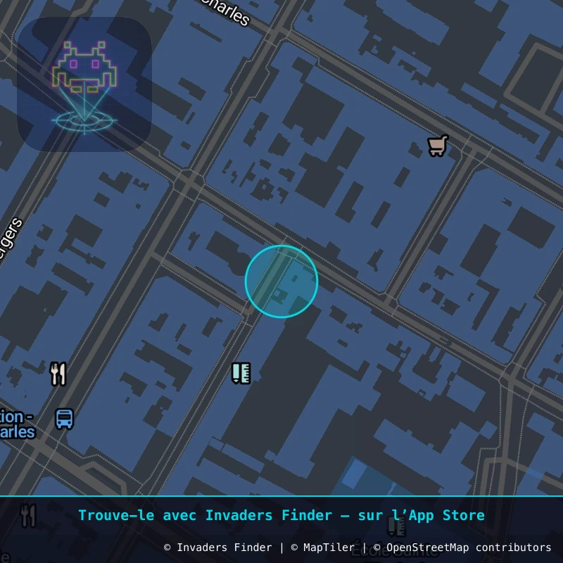 Zone approximative de l'invader PA_59, dans le quartier 15e arrondissement de Paris à Paris. Emplacement exact disponible dans l'app Invaders Finder.