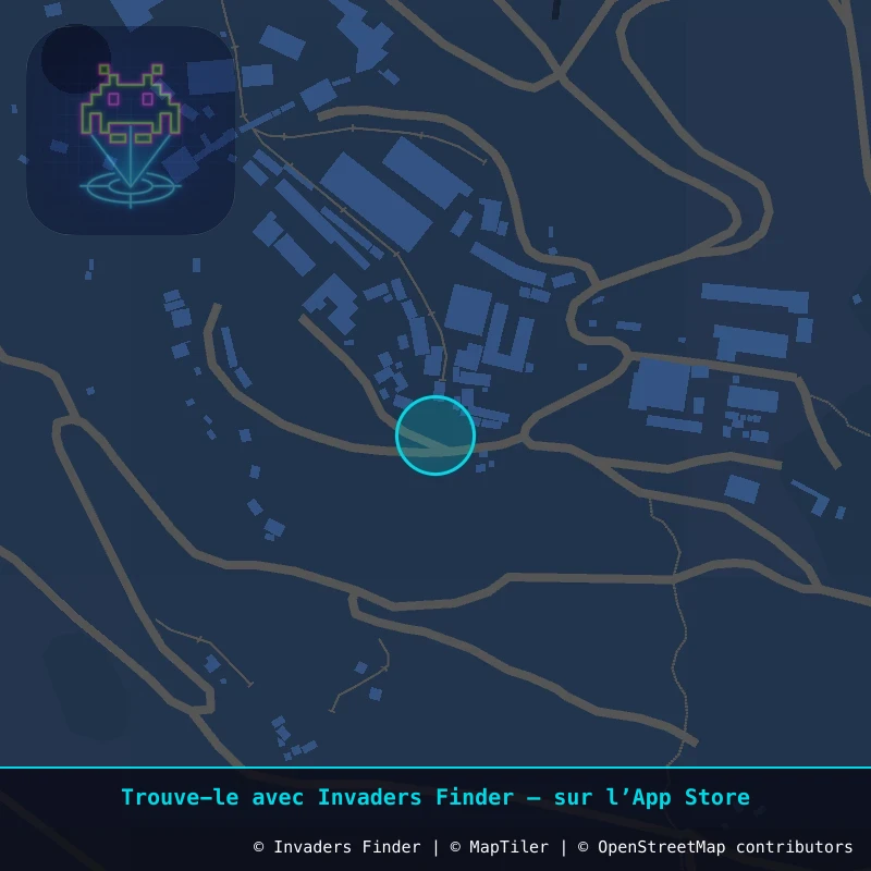 Zone approximative de l'invader POTI_28, dans le quartier Campamento Pailaviri, Potosí à Potosí. Emplacement exact disponible dans l'app Invaders Finder.